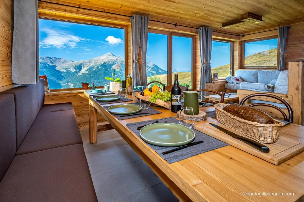 Chalet ibex à 2050 m d'altitude
