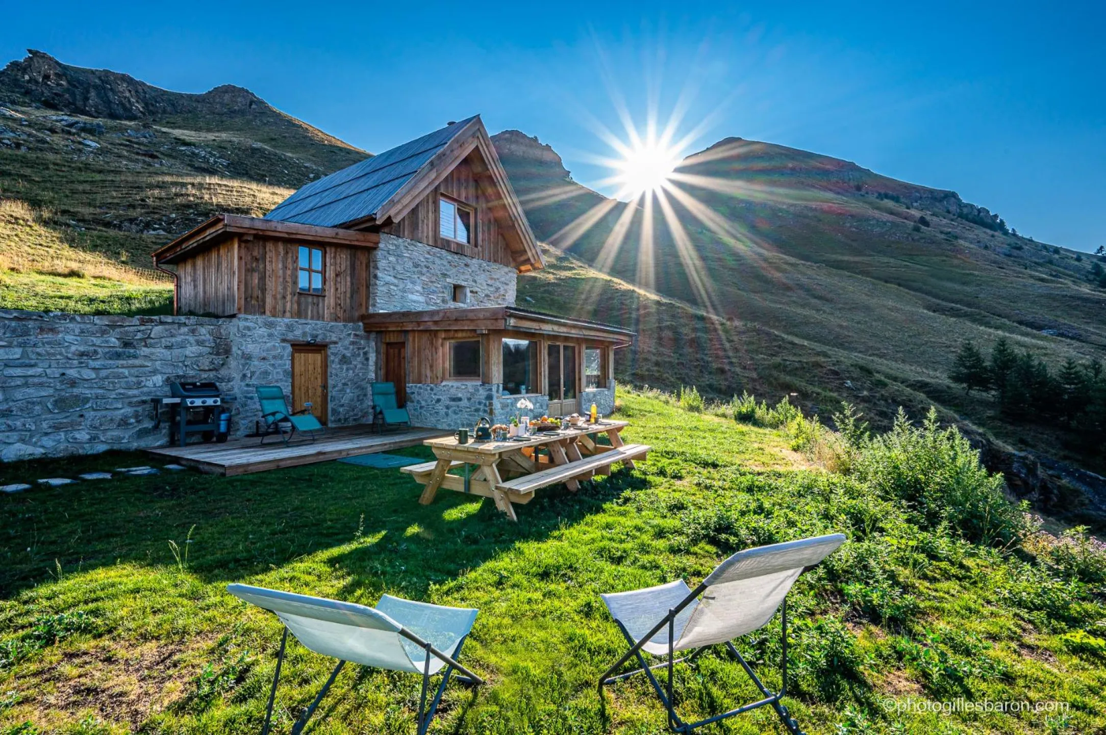 Chalet ibex à 2050 m d'altitude