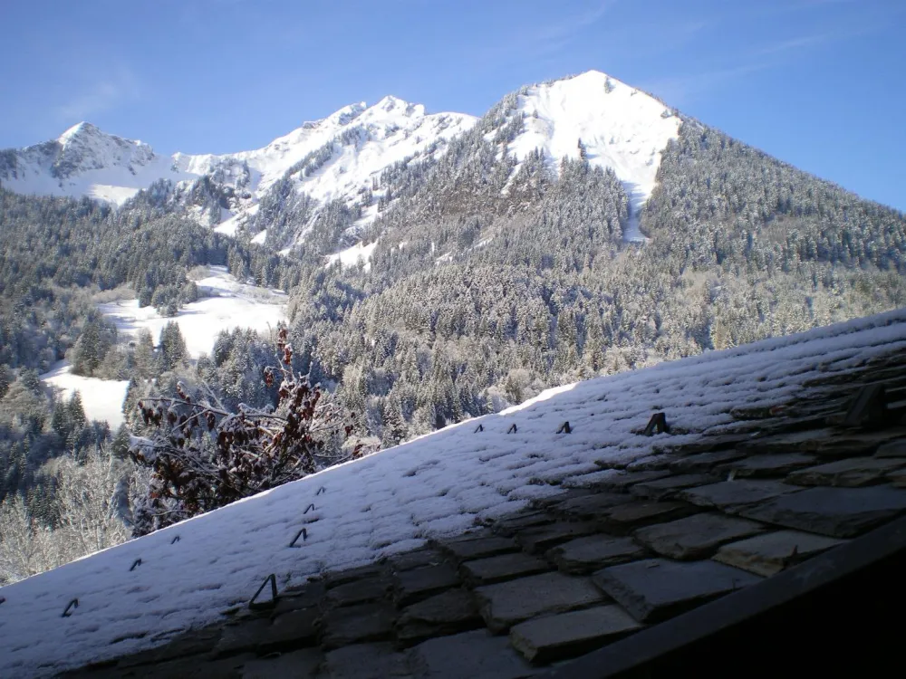 l(alpage de Bayard et le Mont de Grange depuis le balcon