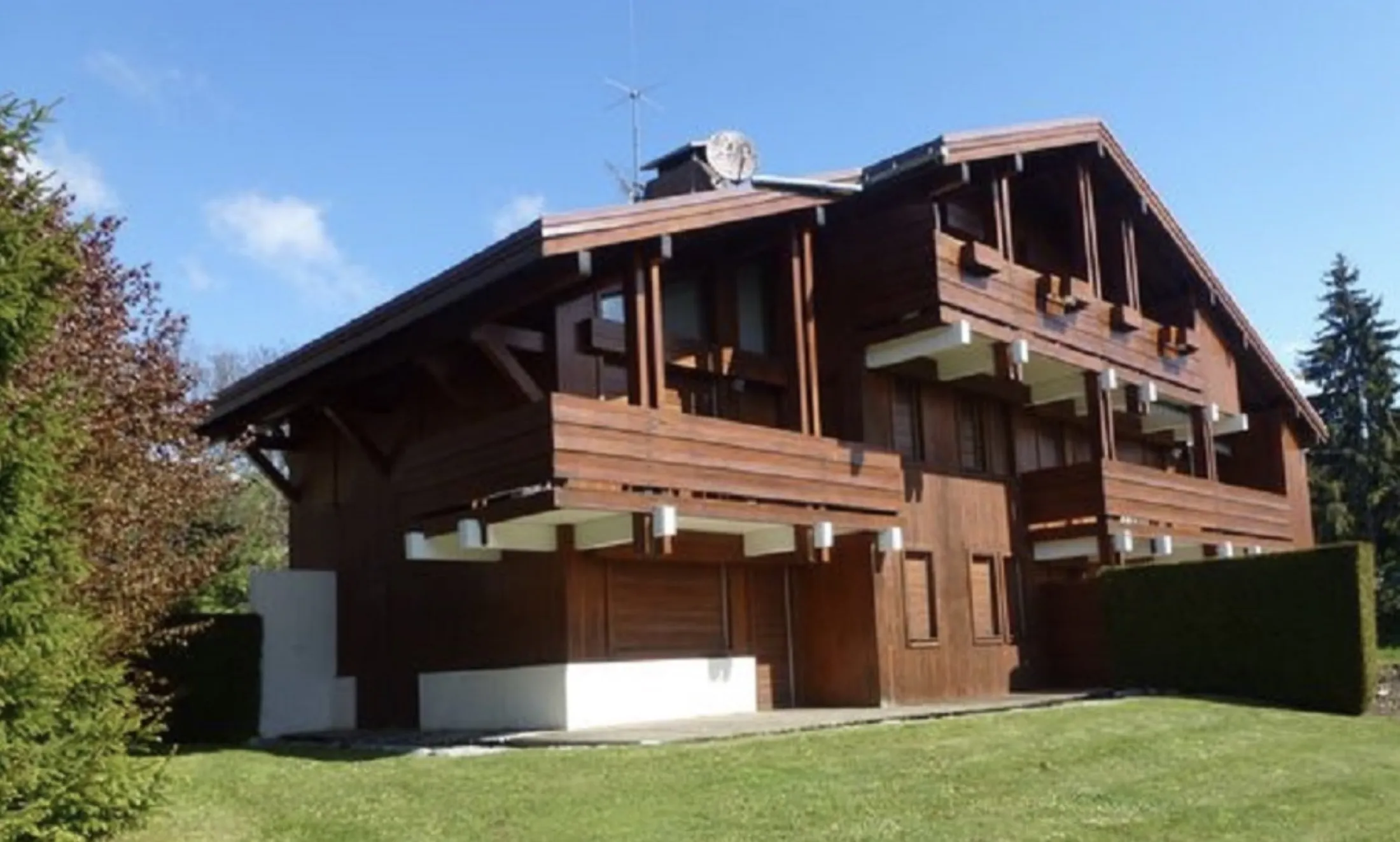 Traditional wooden chalet