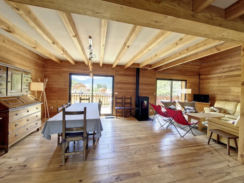 Chal le pelvoux - pelvoux : joli chalet à proximité des pistes