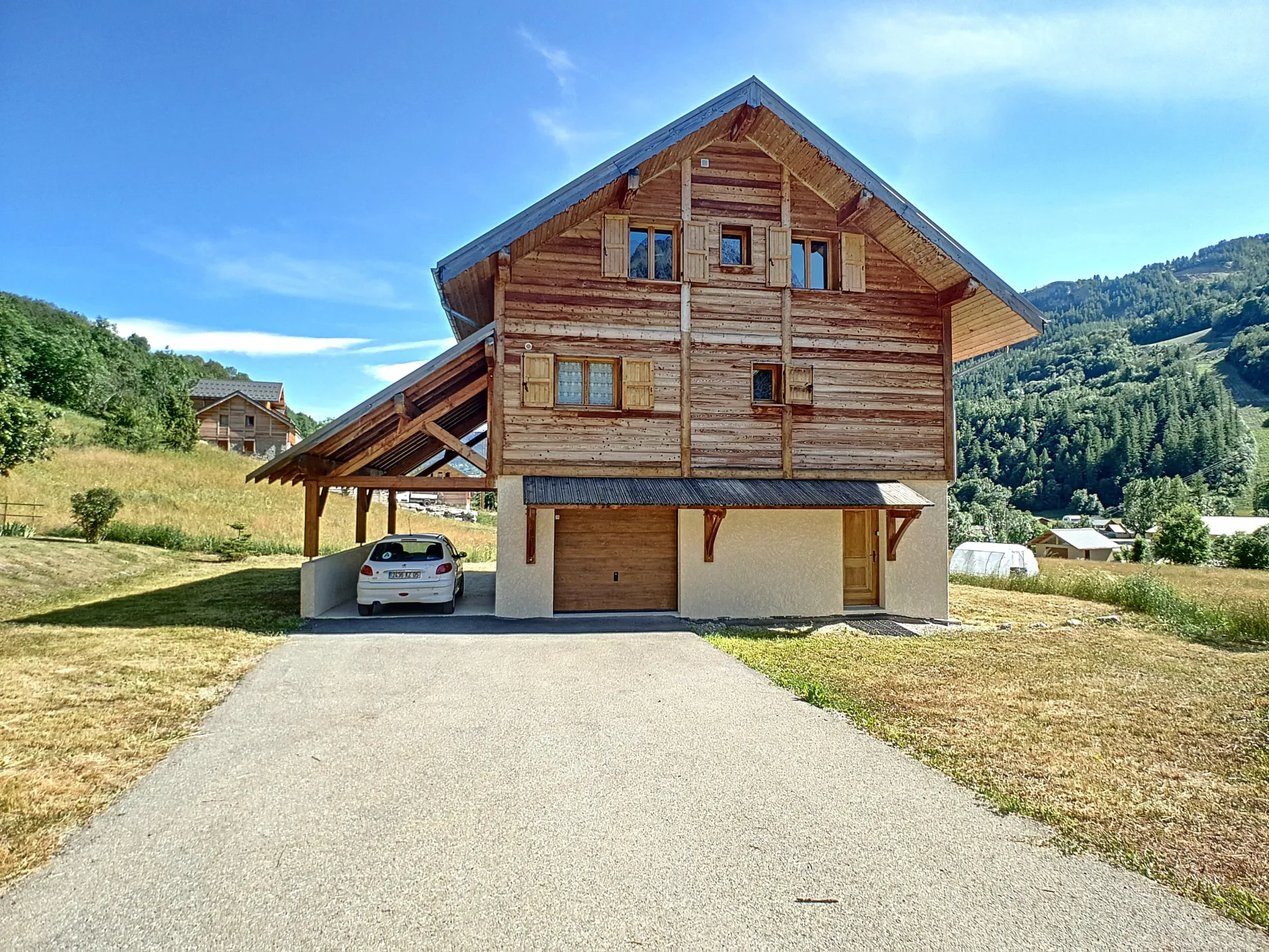 Chal le pelvoux - pelvoux : joli chalet à proximité des pistes