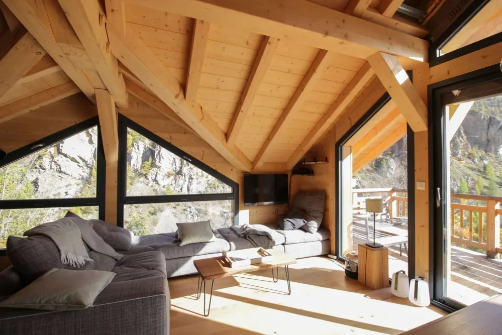 Chalet 4* 10 personnes vue exceptionnelle sur le massif du galibier