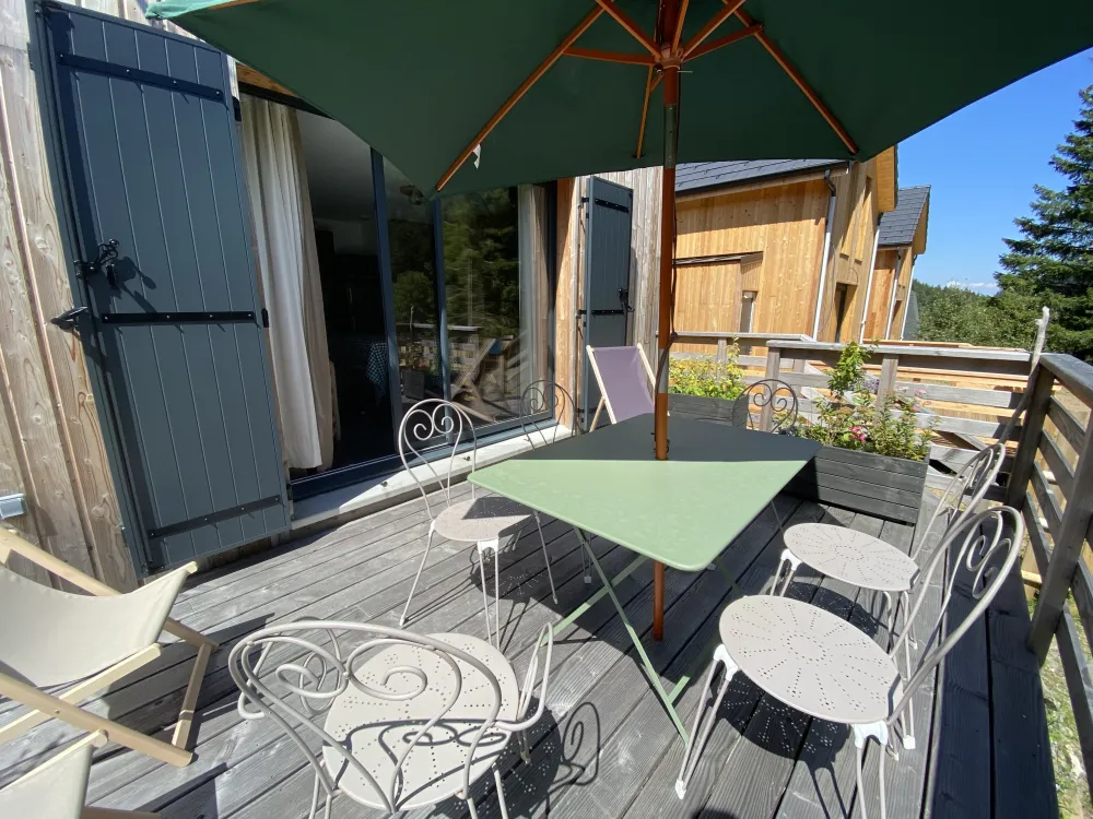 La terrasse en été