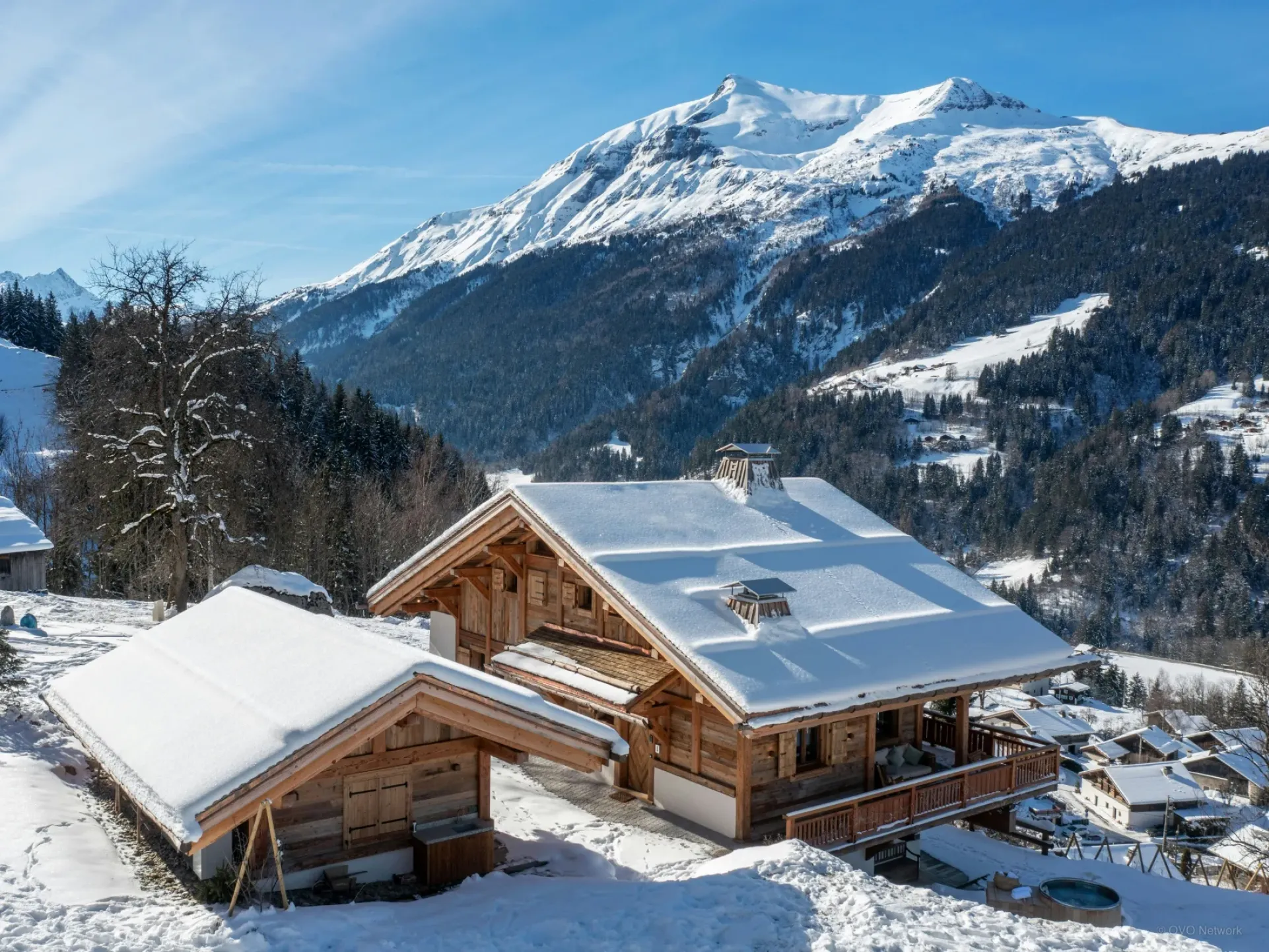 Vue de la propriété