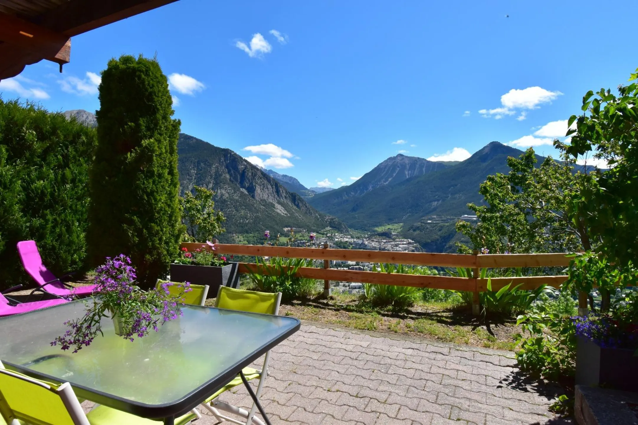 Serre chevalier - vue exceptionnelle