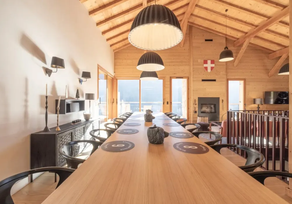 Face au mont blanc - sauna&spa&ciné