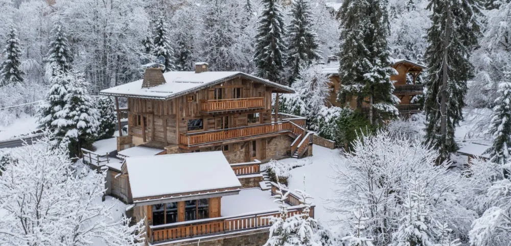 Chalet exceptionnel à megeve - 15 couchages et espace spa