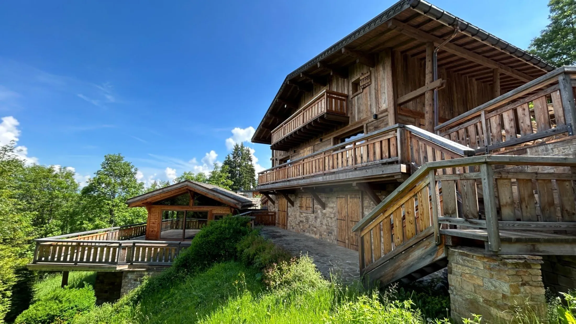 Chalet exceptionnel à megeve - 15 couchages et espace spa
