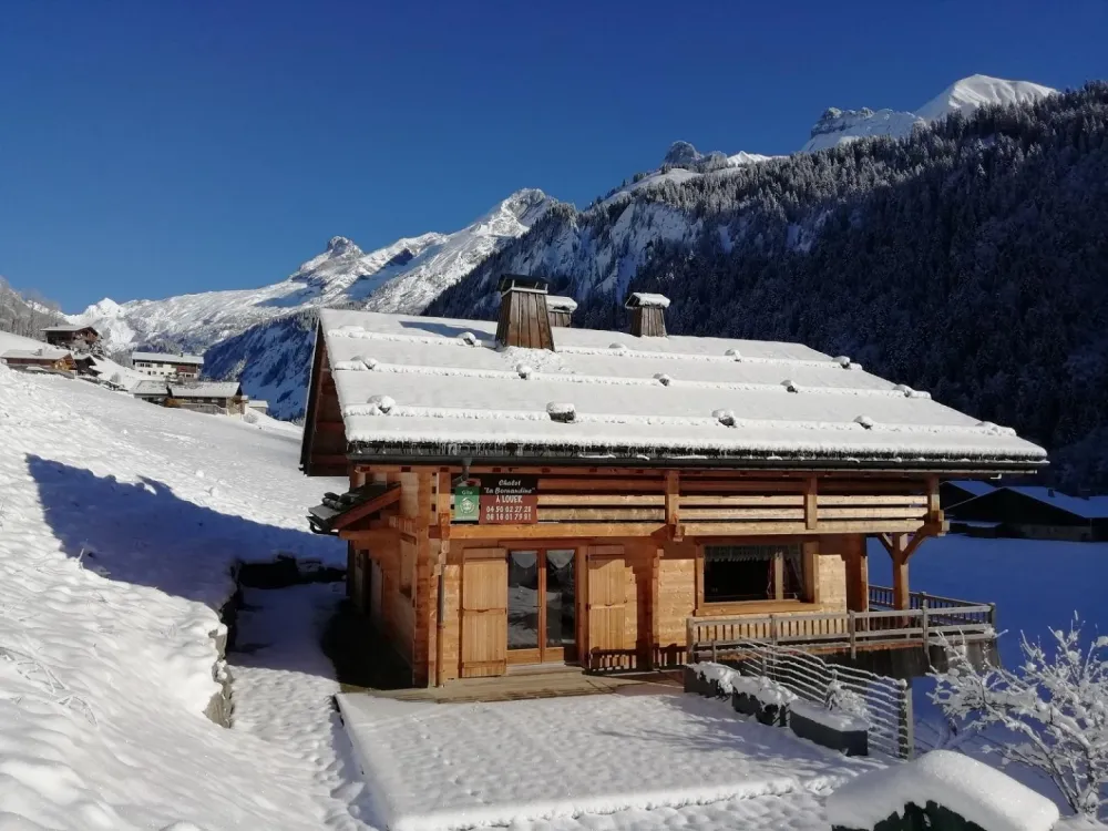 Chalet avec vue montagne