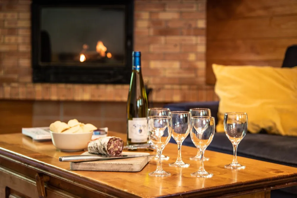 Apéritif au chalet