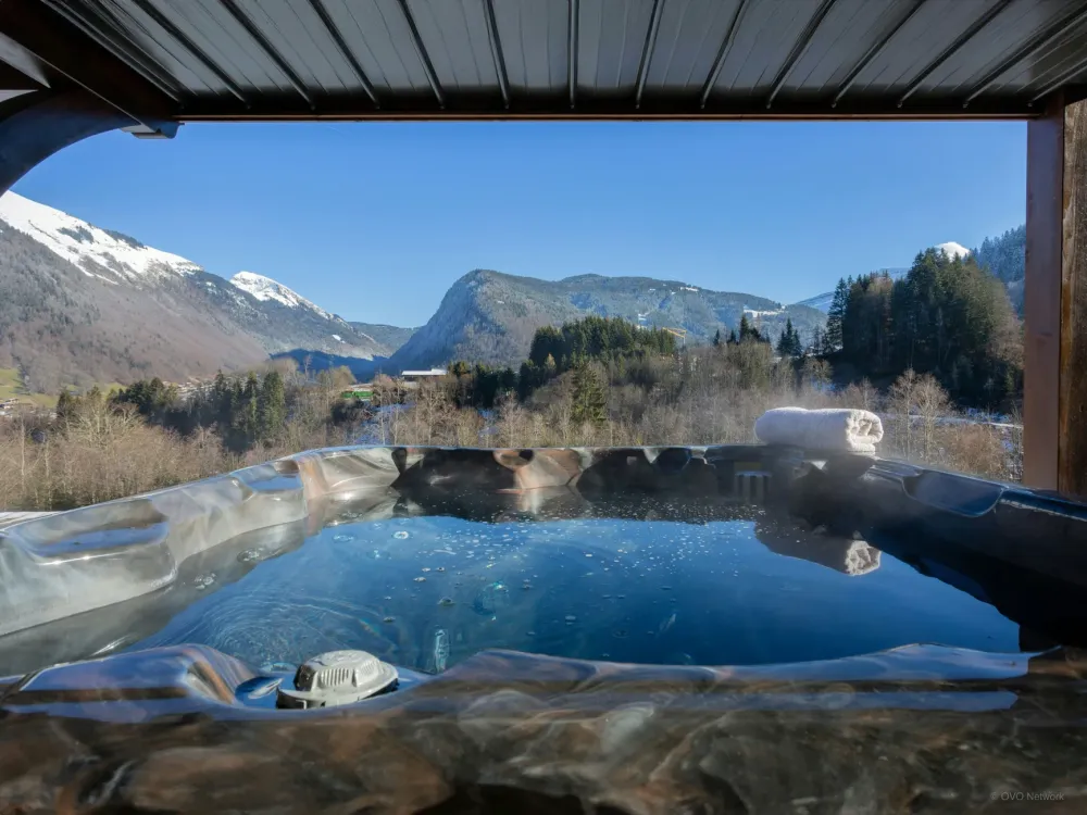 Jacuzzi et vue