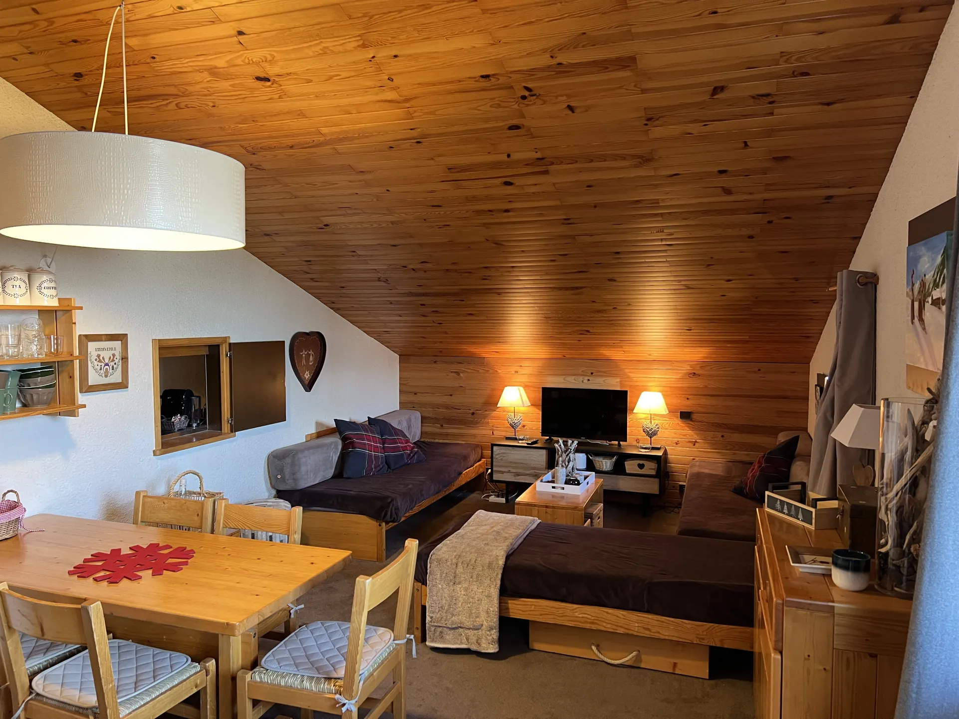 Appartement t2 40m2 au pied des pistes