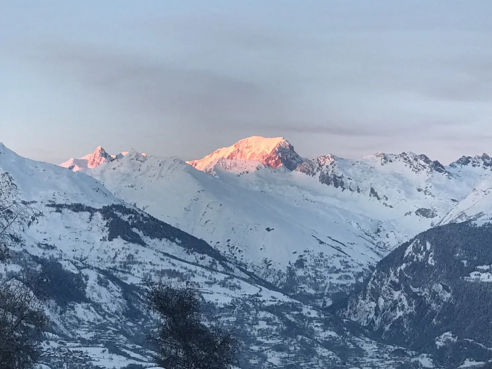 Vue sur le Mont-Blanc