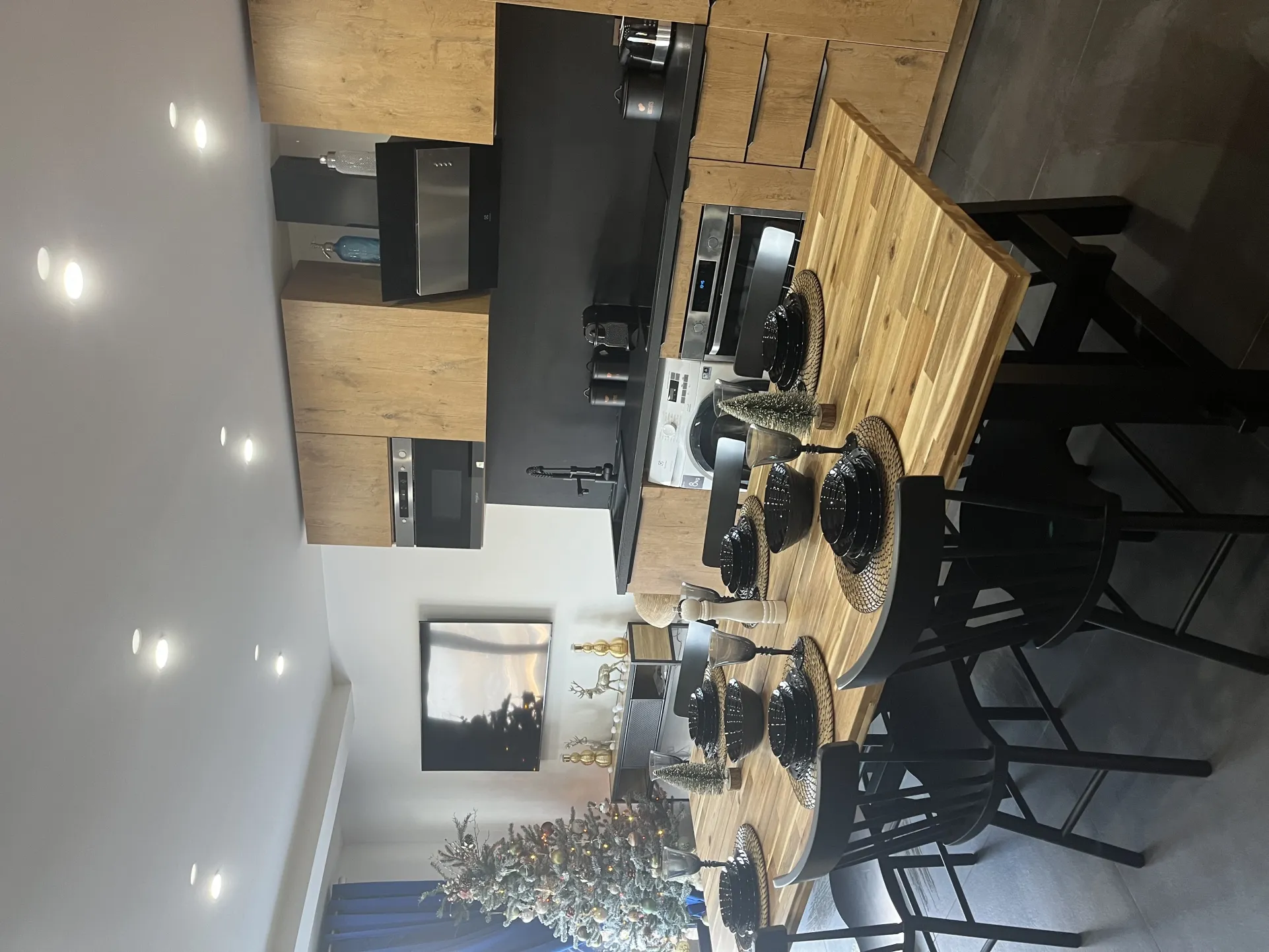 Salon et cuisine 