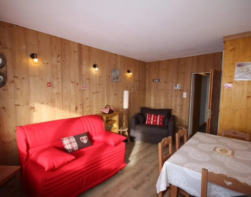 Grand studio sur les pistes aux saisies n°5