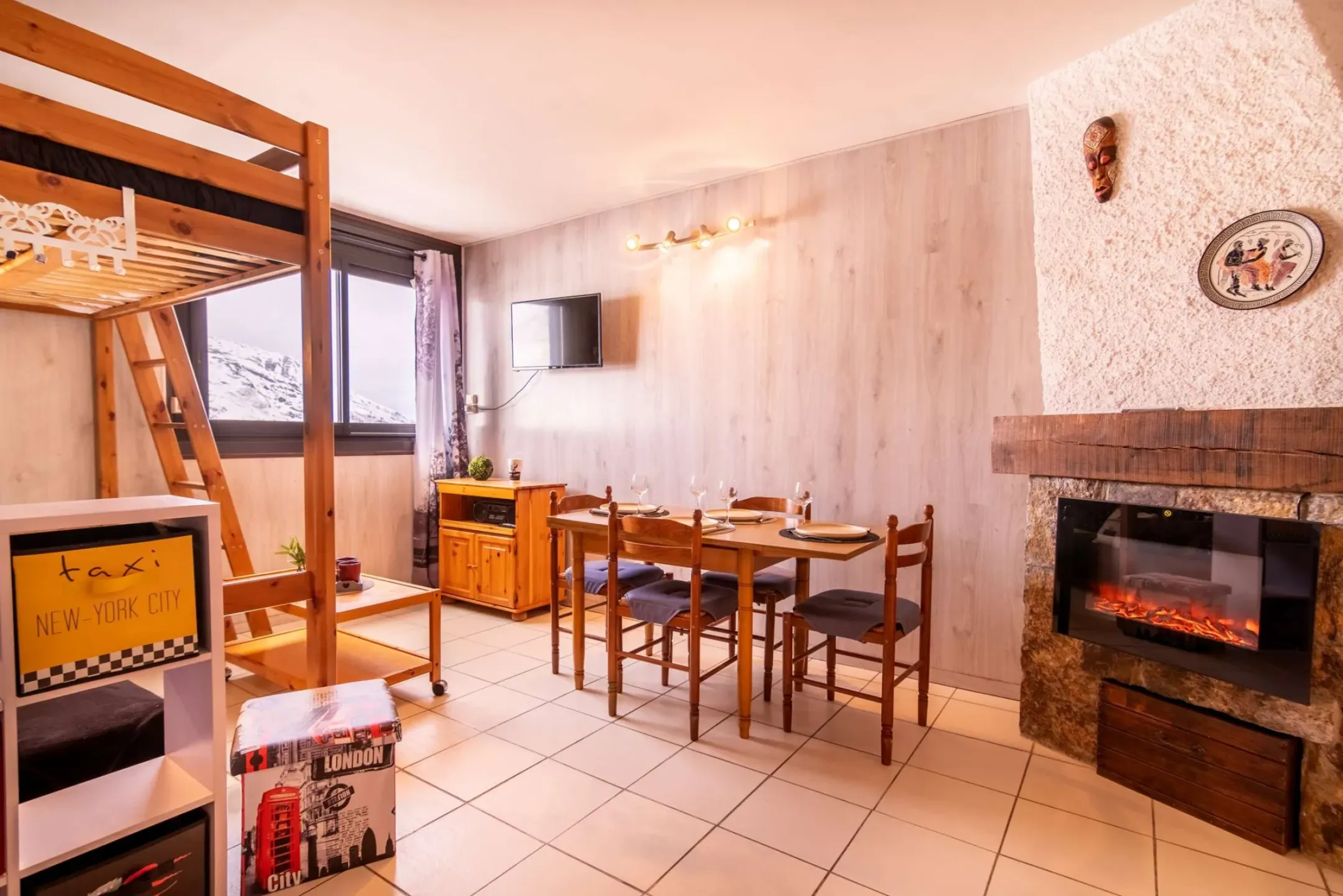 Joli studio 4 personnes à saint lary pla d'adet