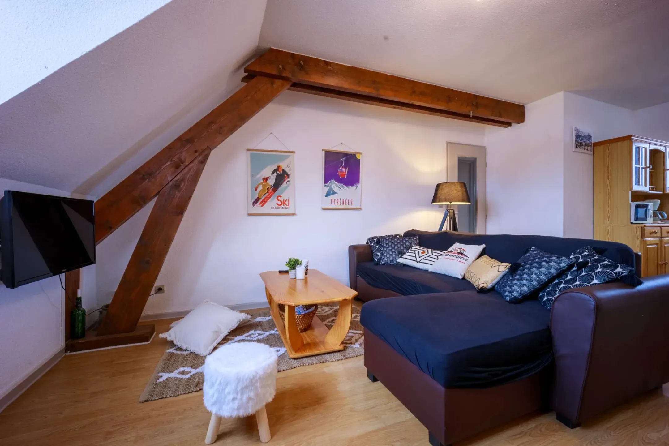 Appartement 6 personnes pieds de pistes de skis du pla d'adet