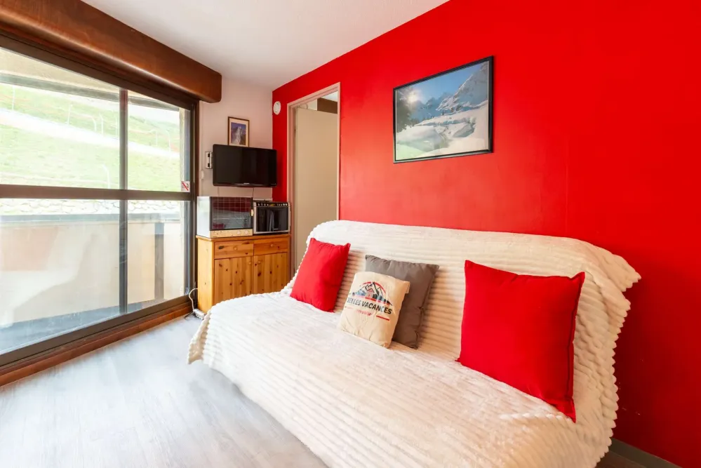 Location appartement type 2  pour 4 personnes pla d'adet
