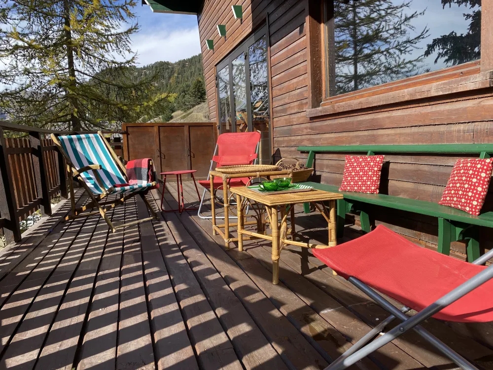 1er étage: La grande terrasse orientée sud, pour les bains de soleil