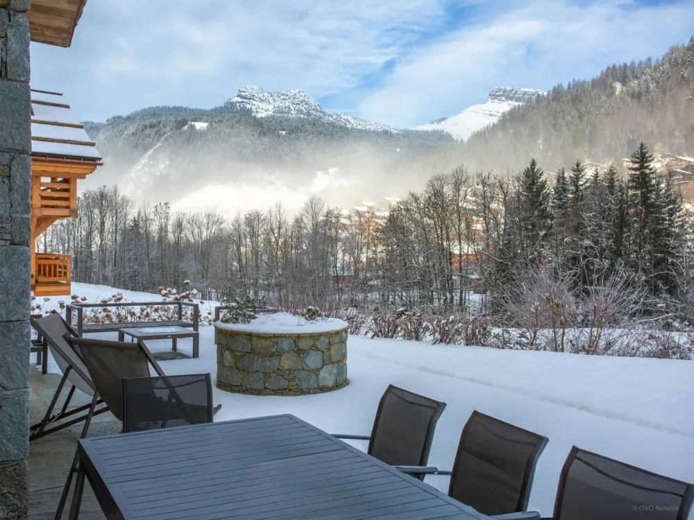 Vue depuis la propriété