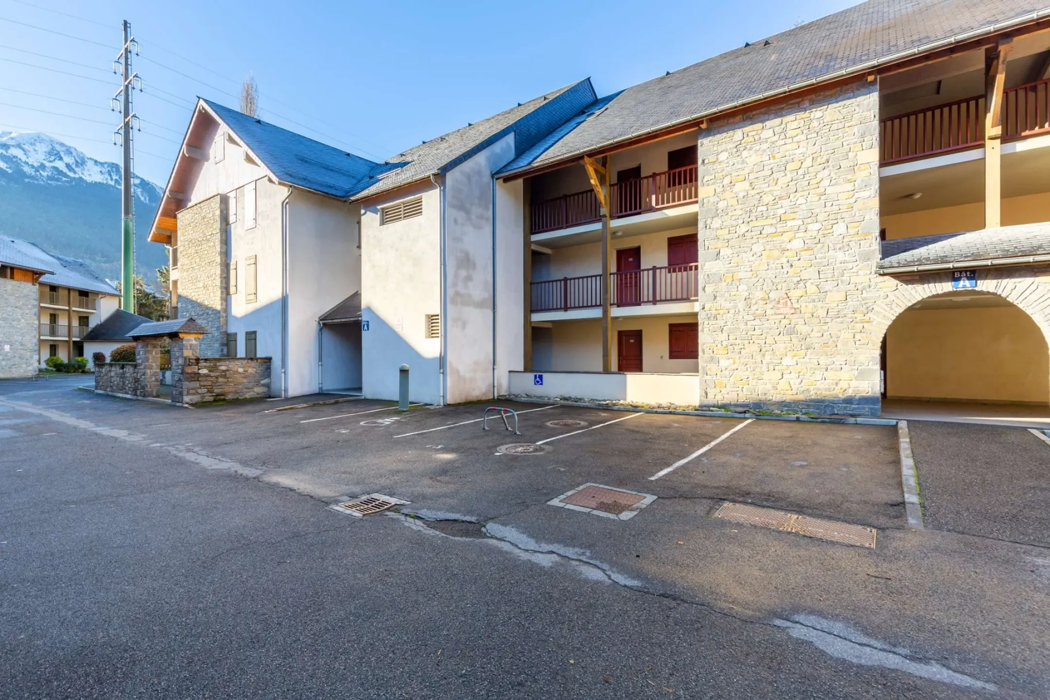 Appartement 4 personnes à vielle aure-résidence avec piscine couverte-