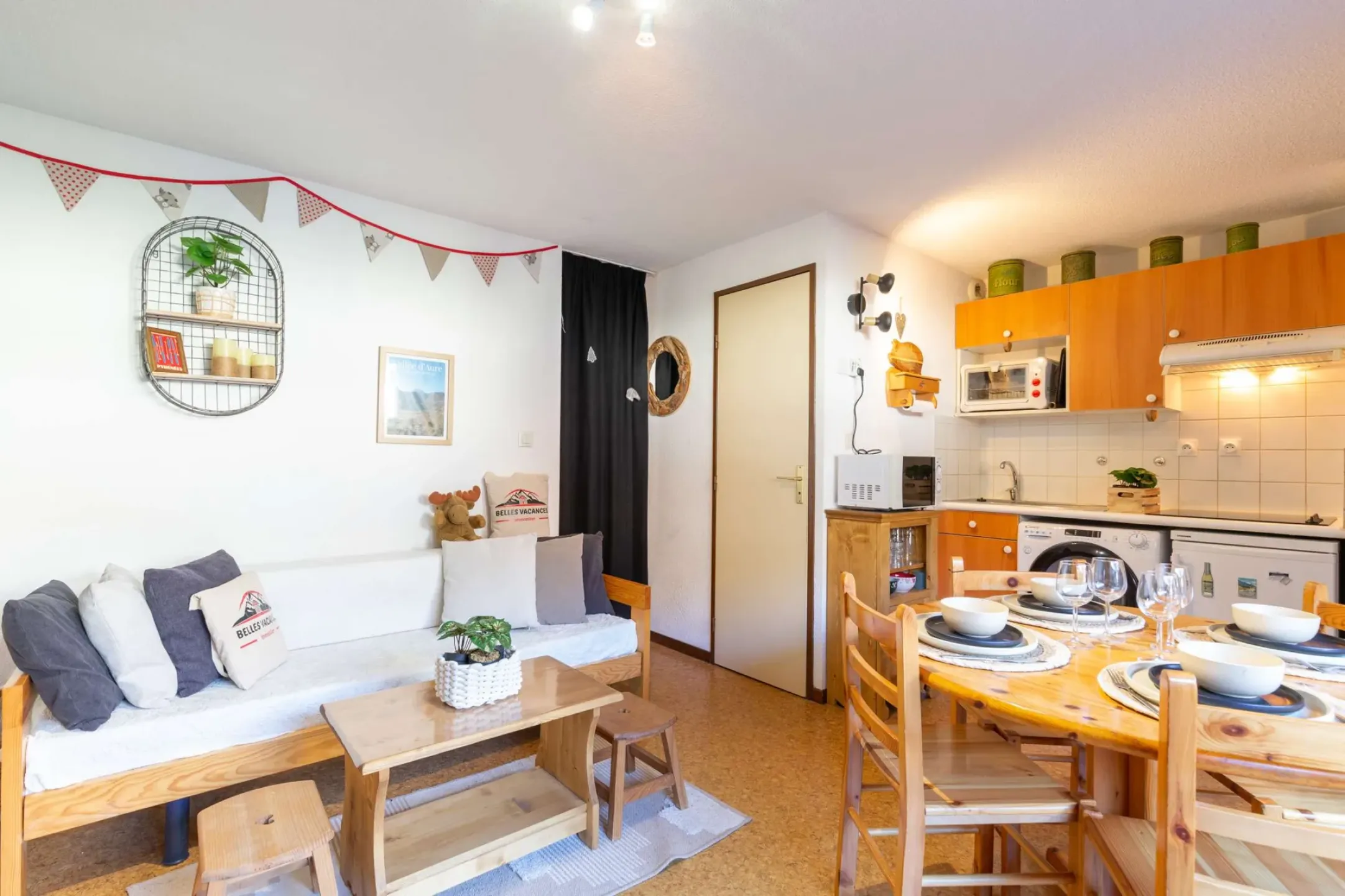 Location appartement 6 personnes vielle aure proche télécabine