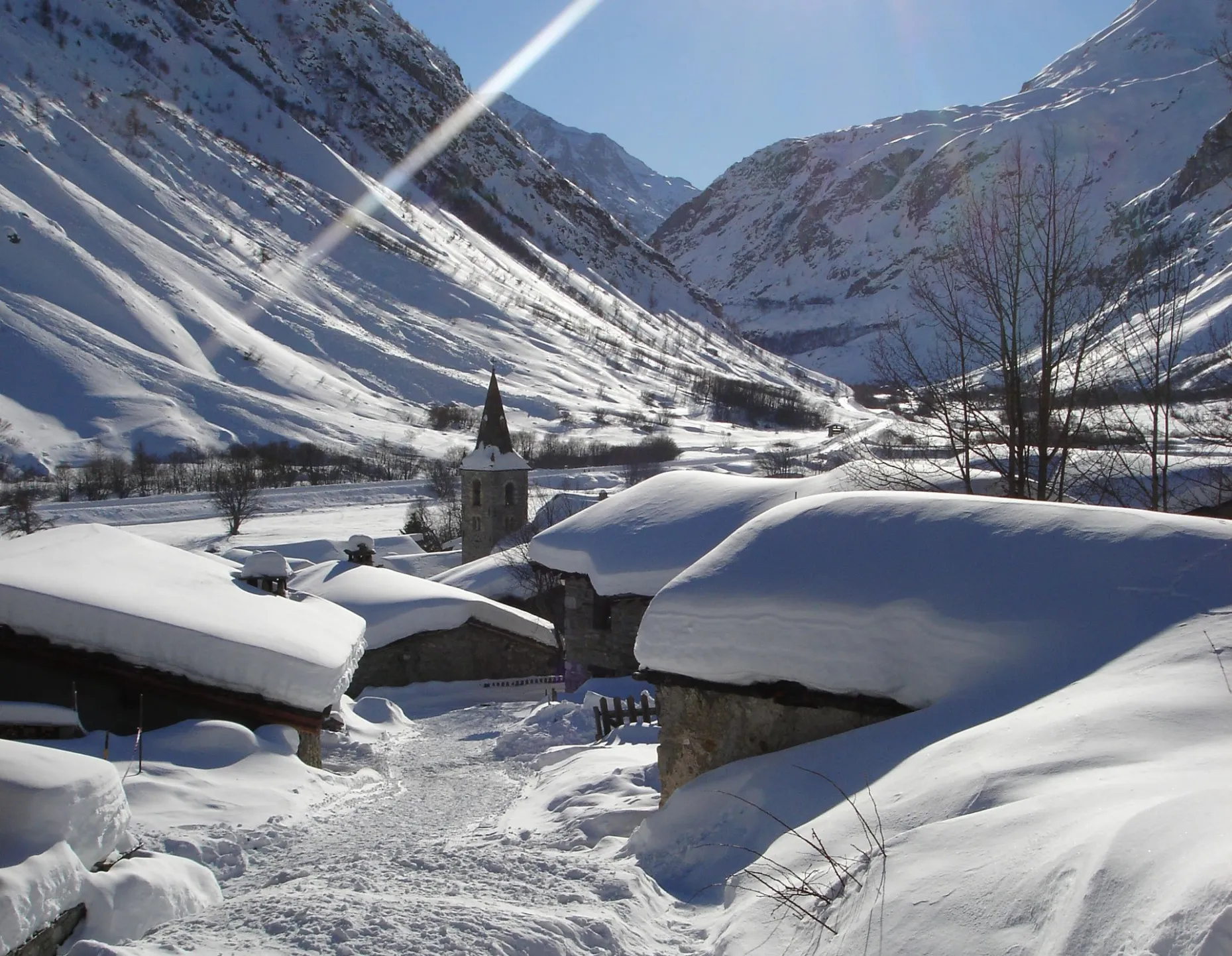 Vieux village de Bonneval sur arc 