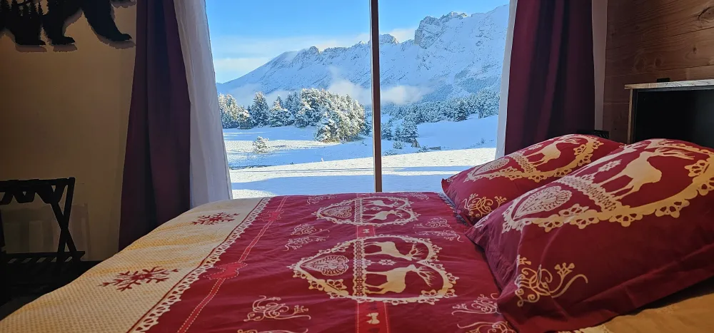 Parent's room with mountain views