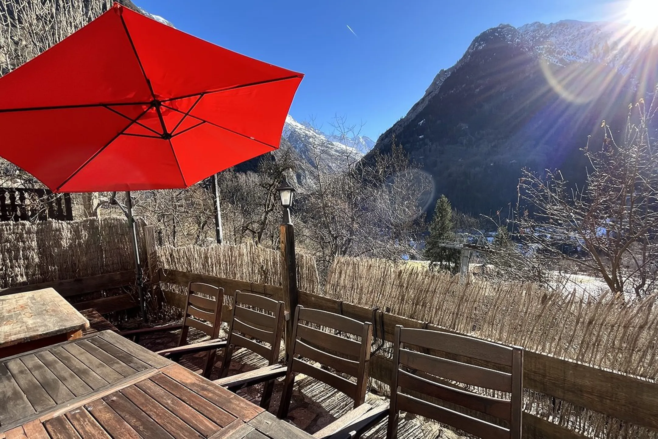 La terrasse du replat