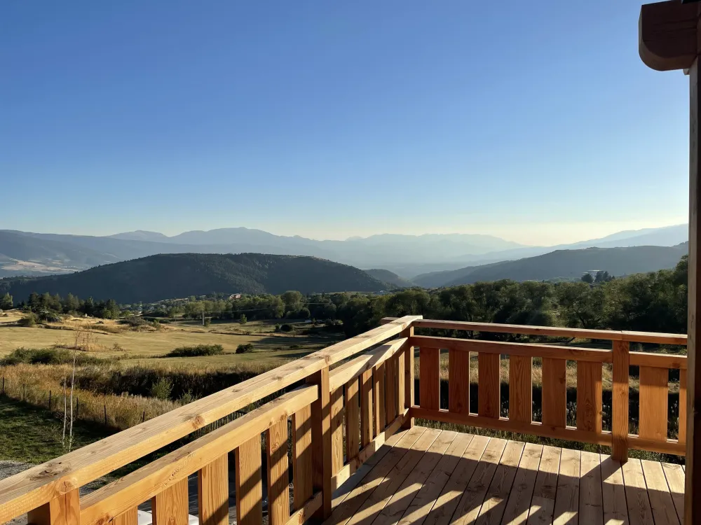 Stunning mountain views from the balcony