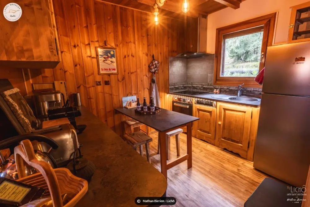 Chalet rama 7 à 9 personnes en plein cœur de station à la joue du loup