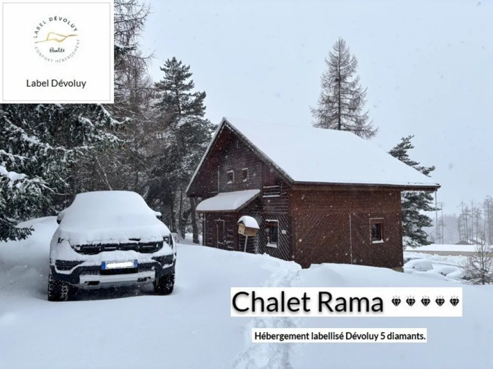 Chalet rama 7 à 9 personnes en plein cœur de station à la joue du loup