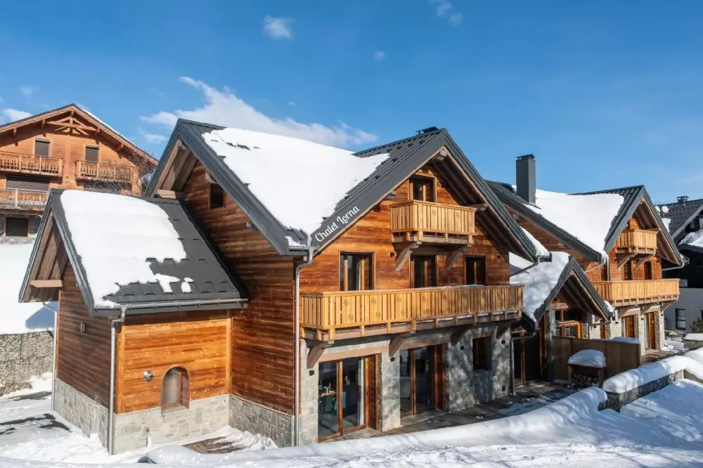Vue extérieure chalet Lorna