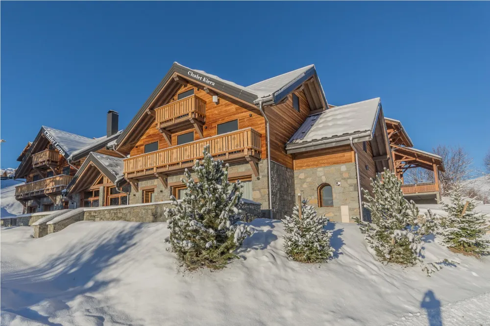 Vue extérieure chalet Kiera