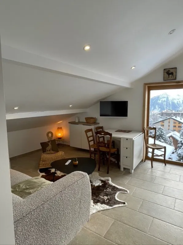 La toussuire, dans chalet familial - 2 chambres - vue imprenable sur les aiguilles d'arves