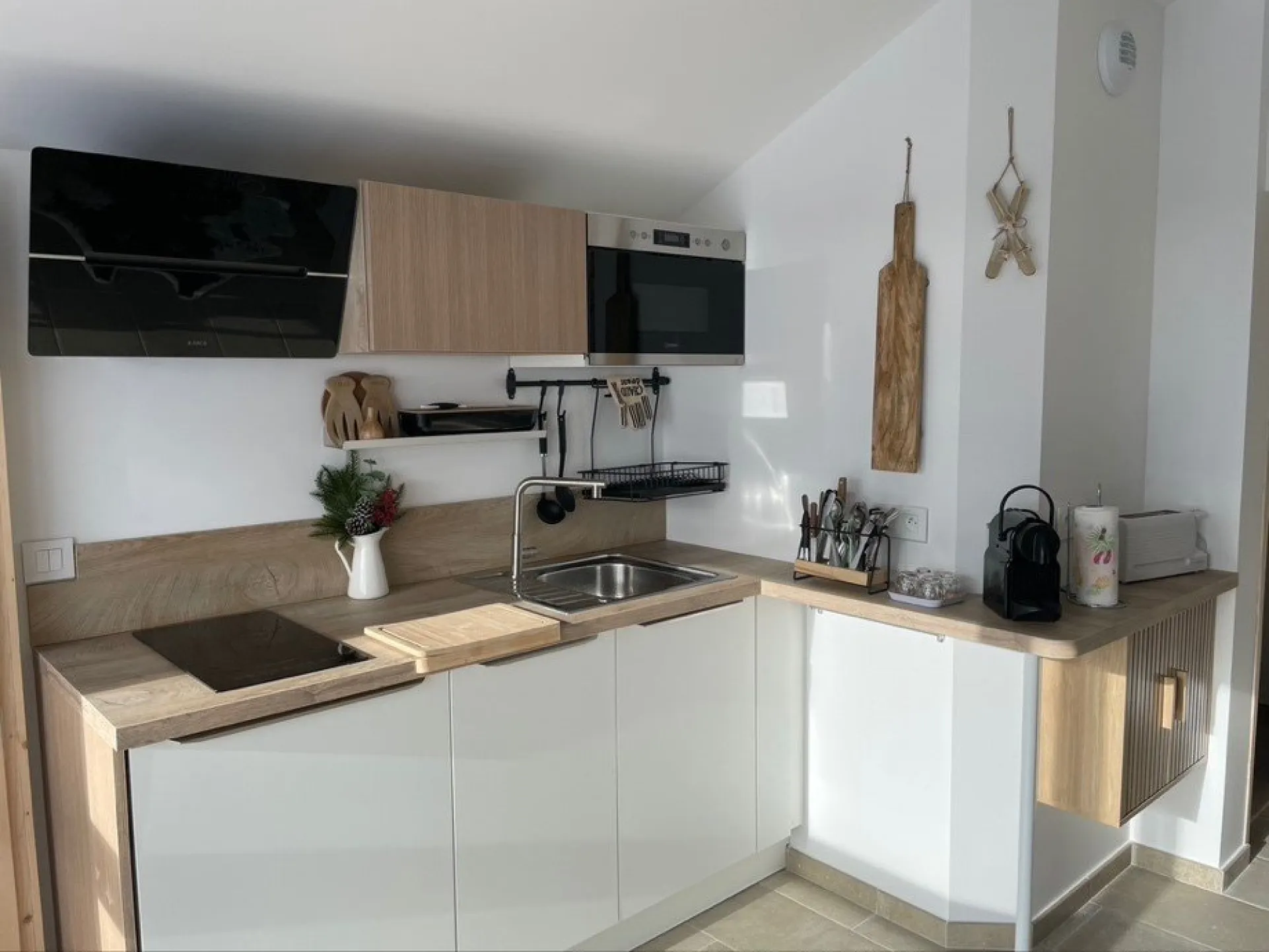 La toussuire, dans chalet familial - 2 chambres - vue imprenable sur les aiguilles d'arves