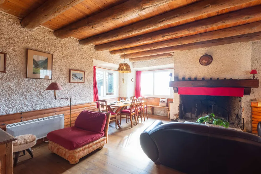 Chalet authentique familiale - saint-lary-soulan-7 couchages- station pla d'adet