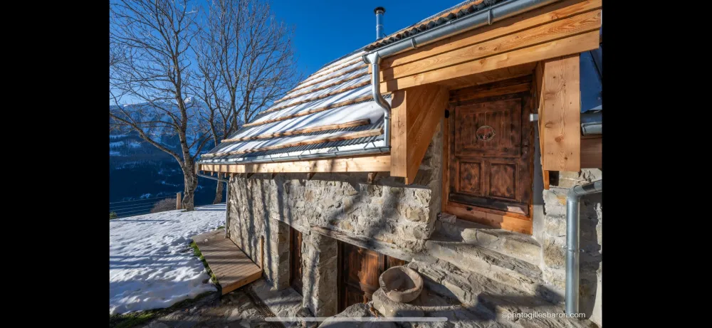Entrée chalet 