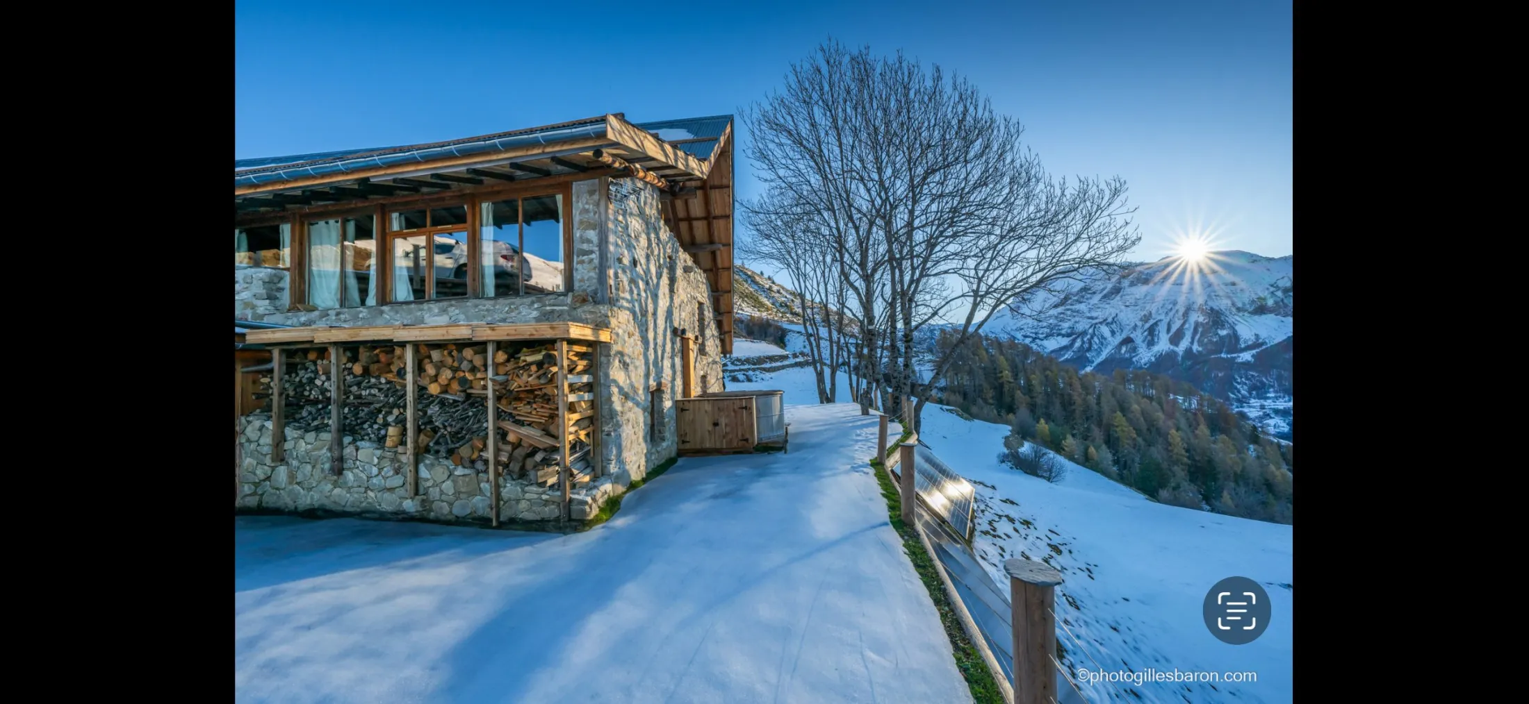 Extérieur chalet 