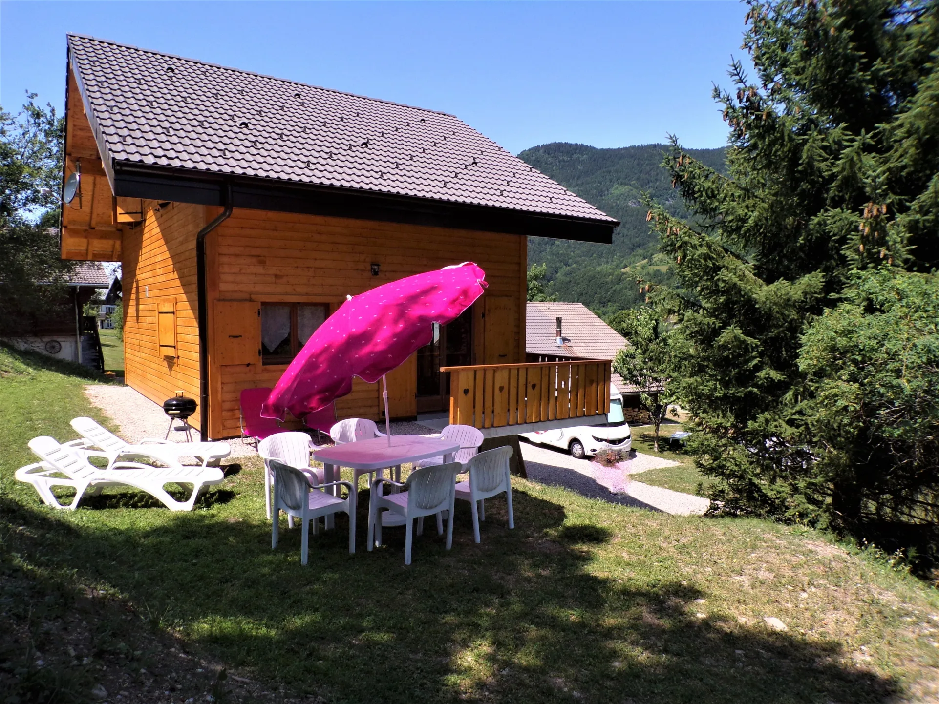dranse en été vue dégagée 