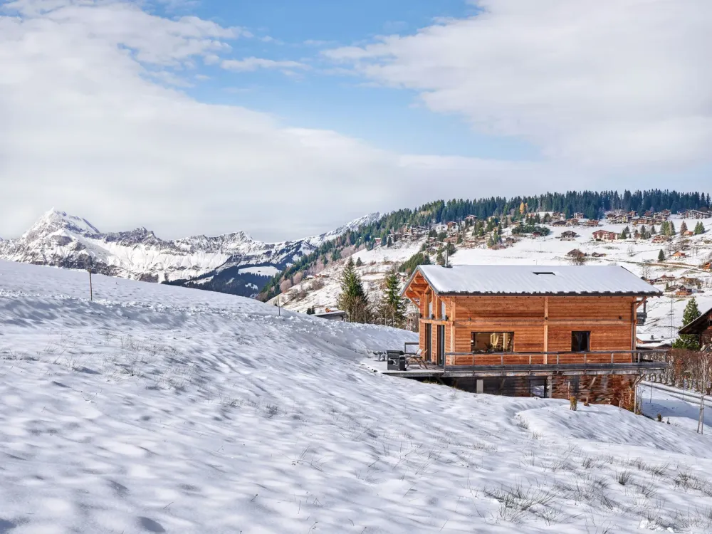 Vue du chalet