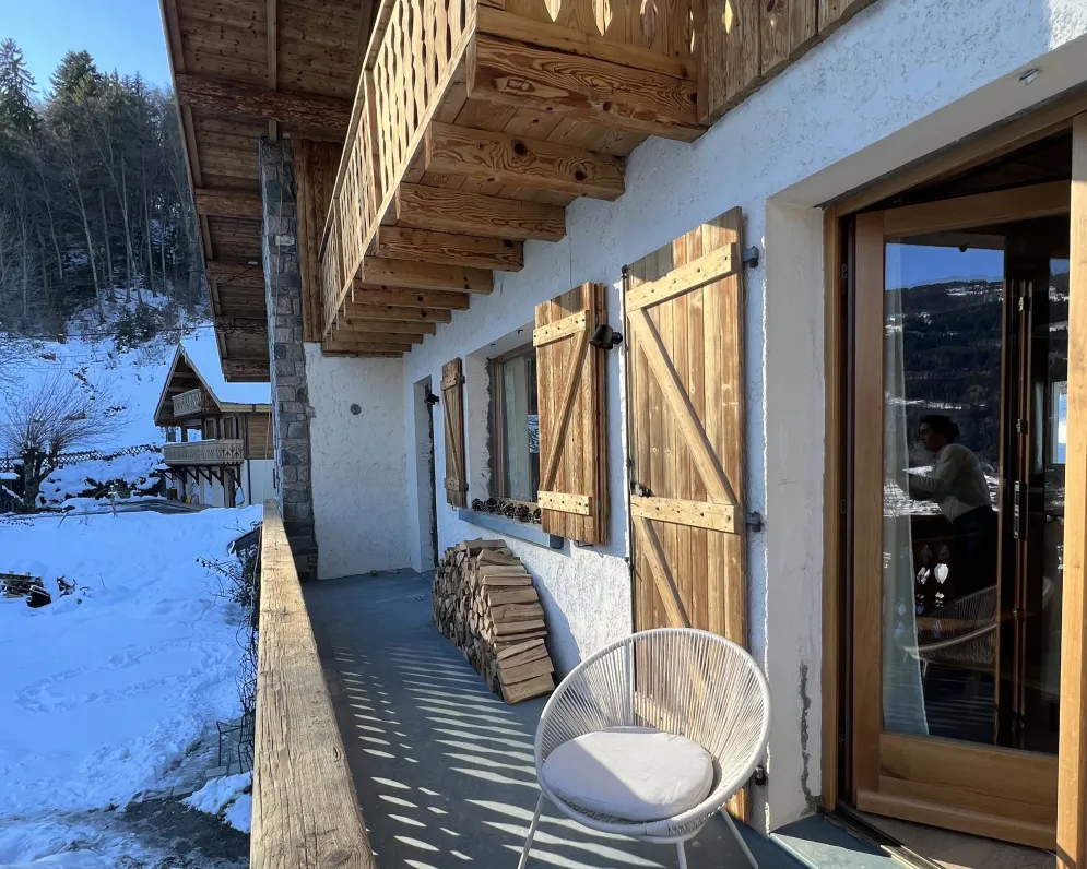 Terrasse accessible du salon