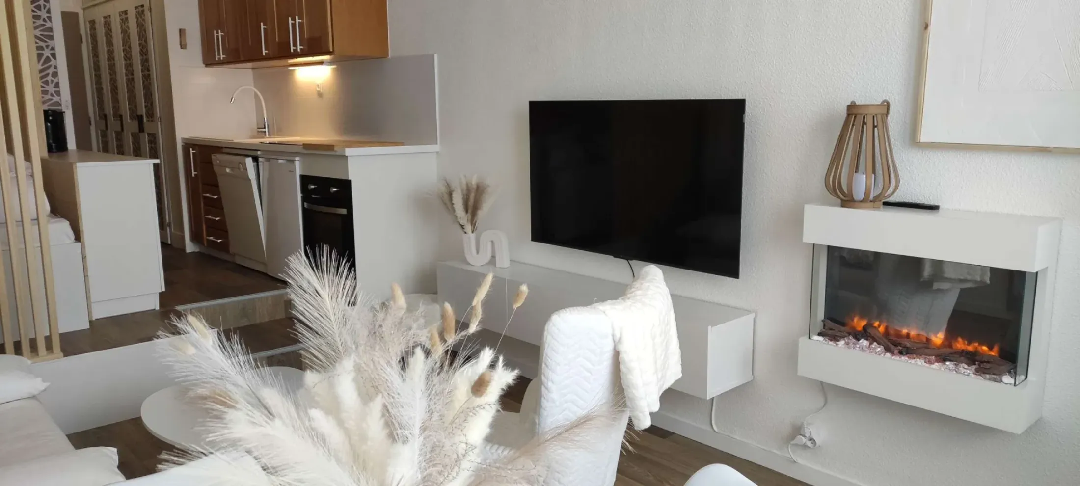 Studio contemporain au pied des pistes