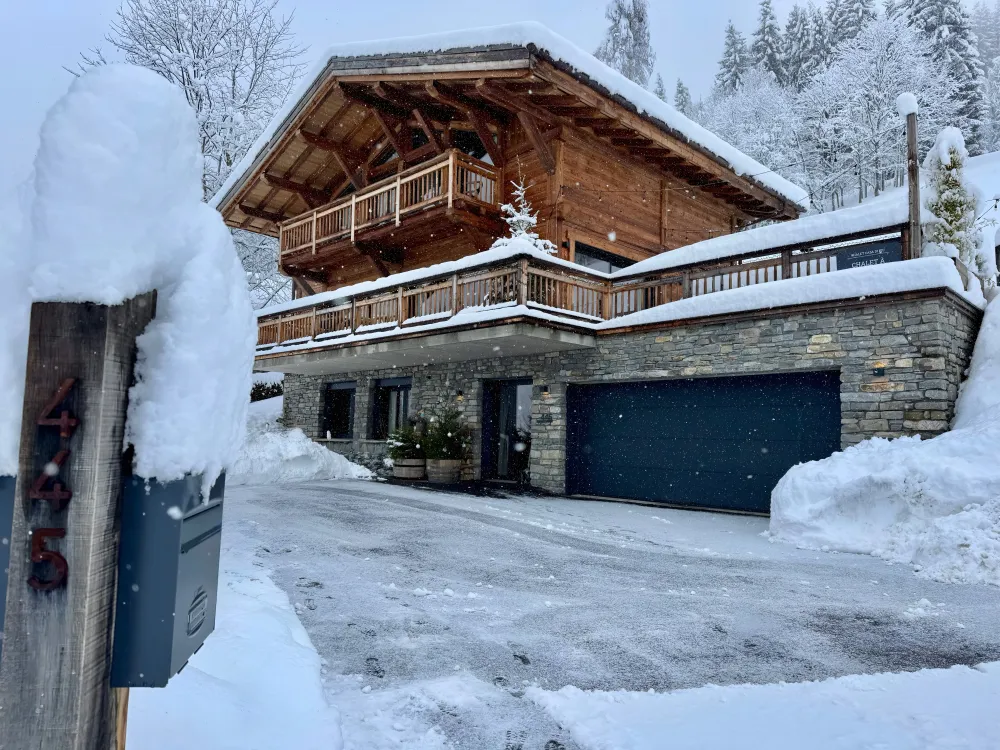 Chalet casa di più - vue panoramique & spa - à 2 pas du centre des gets !