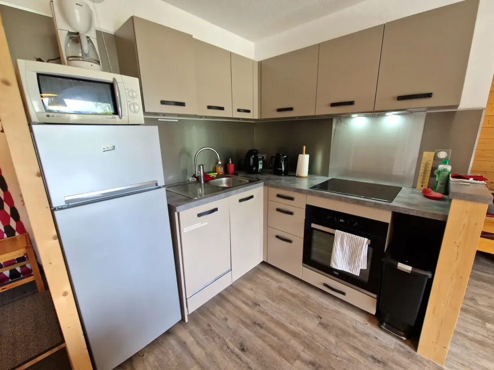 Joli trois pièces + cabine 8 personnes 55m²