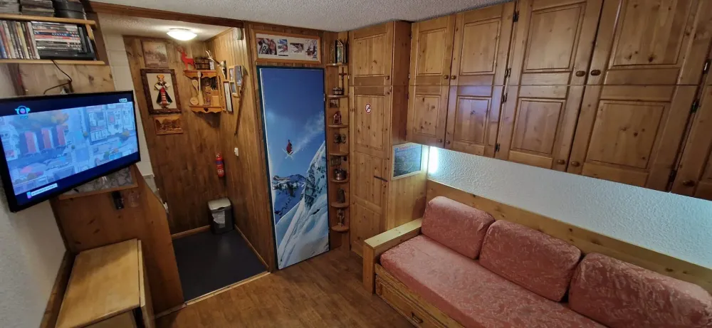 Studio 3 personnes en plein coeur station 19m²