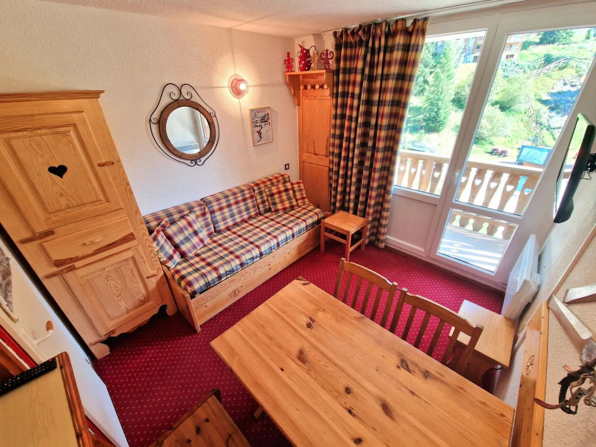 Studio 3 personnes en plein coeur station 19m²