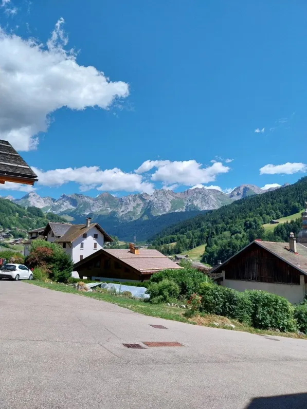 La vue depuis l'appartement.