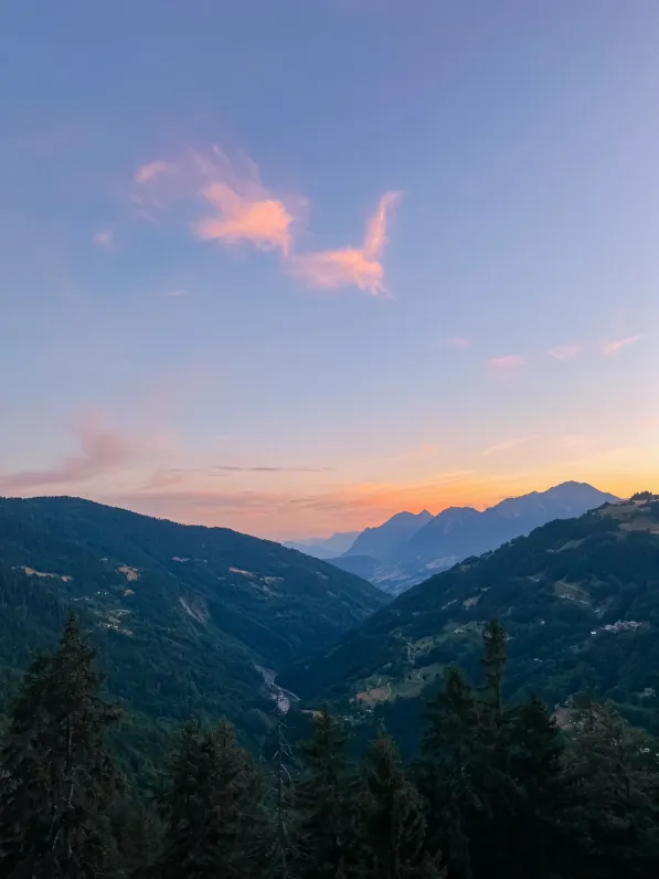 Location avec vue en val d'arly